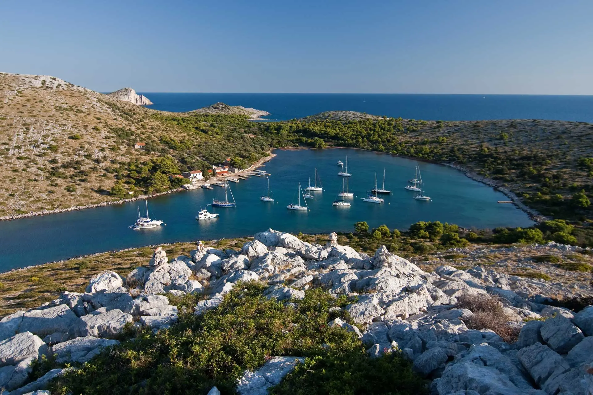 Sailing Kornati islands