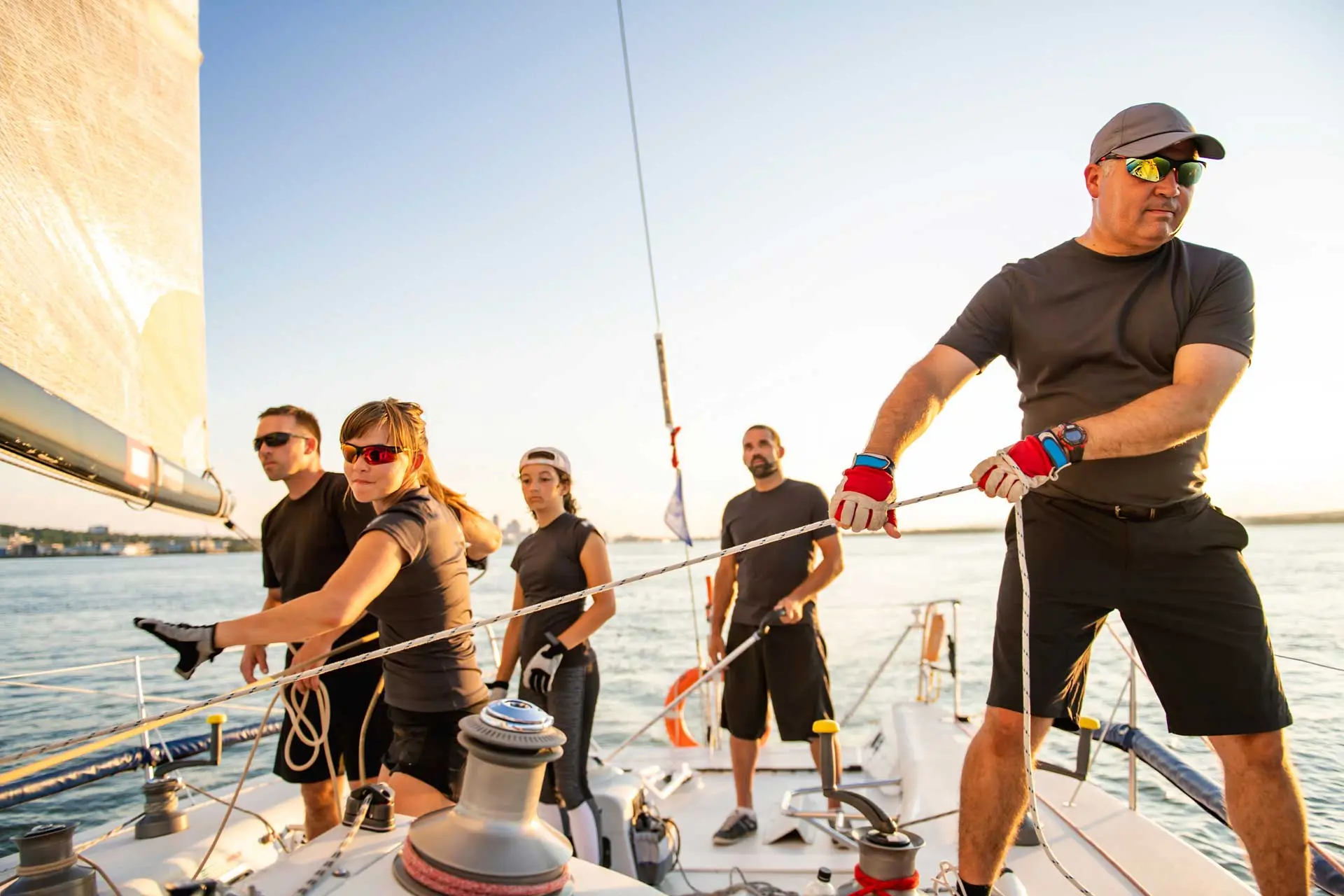 Teambuilding sailing